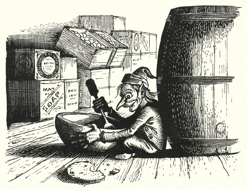 Hans Christian Andersen: Goblin And The Huckster (litho) av Rex (after) Whistler