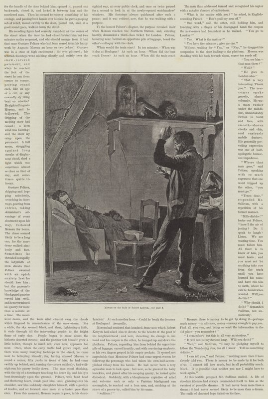 Cynic Fortune, en berättelse om en man med samvete, av David Christie Murray av Richard Caton Woodville junior