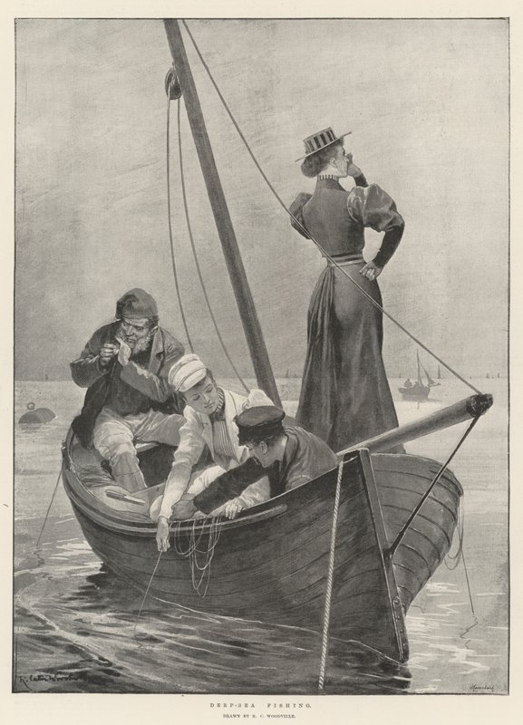 Djuphavsfiske av Richard Caton Woodville junior