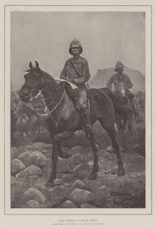 Lord Roberts i Sydafrika av Richard Caton Woodville junior