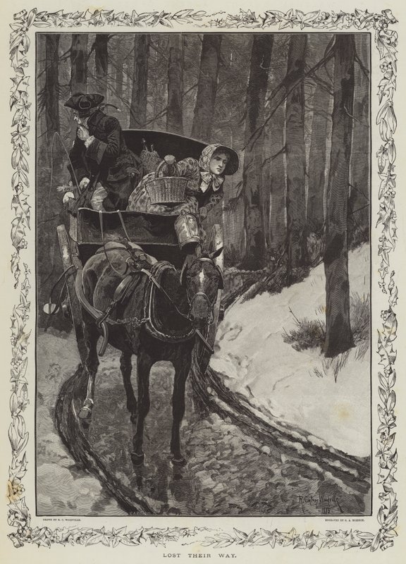 Tappade vägen av Richard Caton Woodville junior