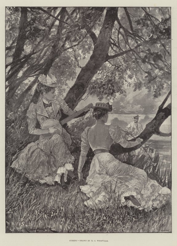 Syrener av Richard Caton Woodville junior
