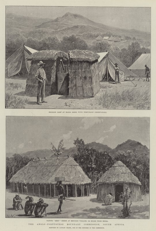 Den anglo-portugisiska gränskommissionen, Sydafrika av Richard Caton Woodville junior