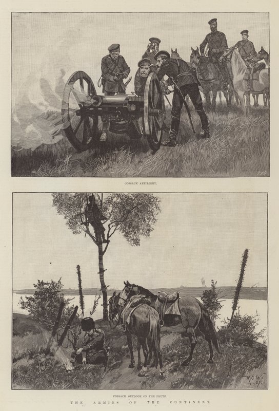 Kontinentens arméer av Richard Caton Woodville junior