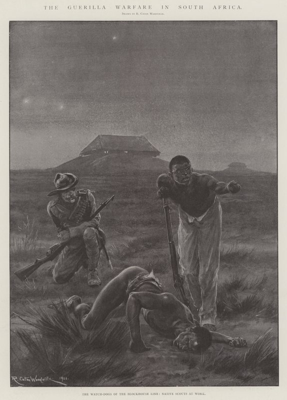 Gerillakriget i Sydafrika av Richard Caton Woodville junior