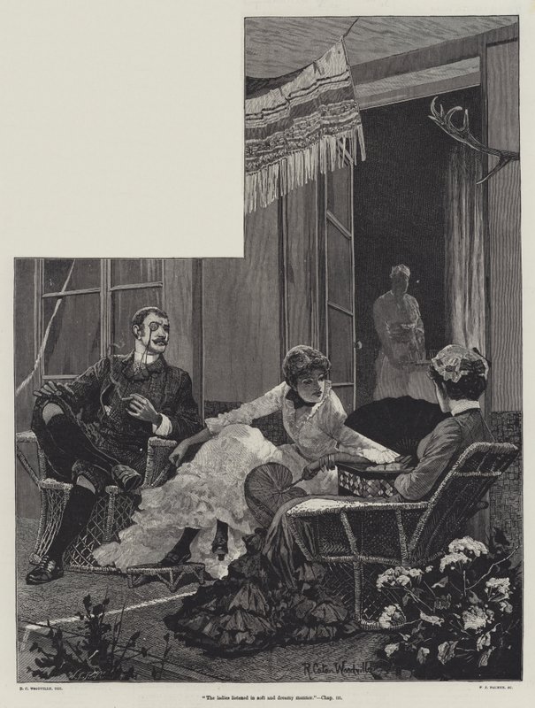 They Were Married, av Walter Besant och James Rice av Richard Caton Woodville junior