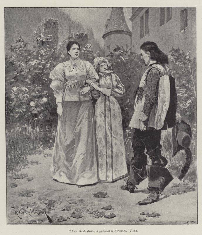 Under the Red Robe, av Stanley J Weyman av Richard Caton Woodville junior