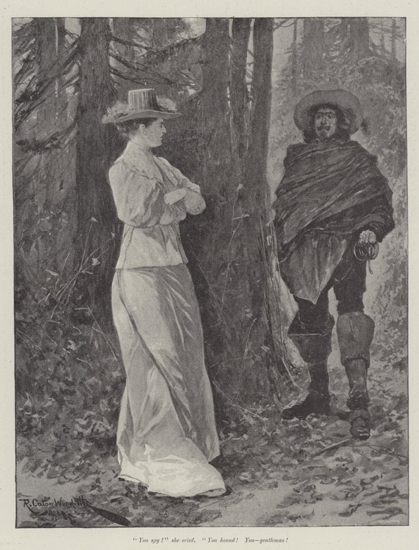 Under the Red Robe, av Stanley J Weyman av Richard Caton Woodville junior