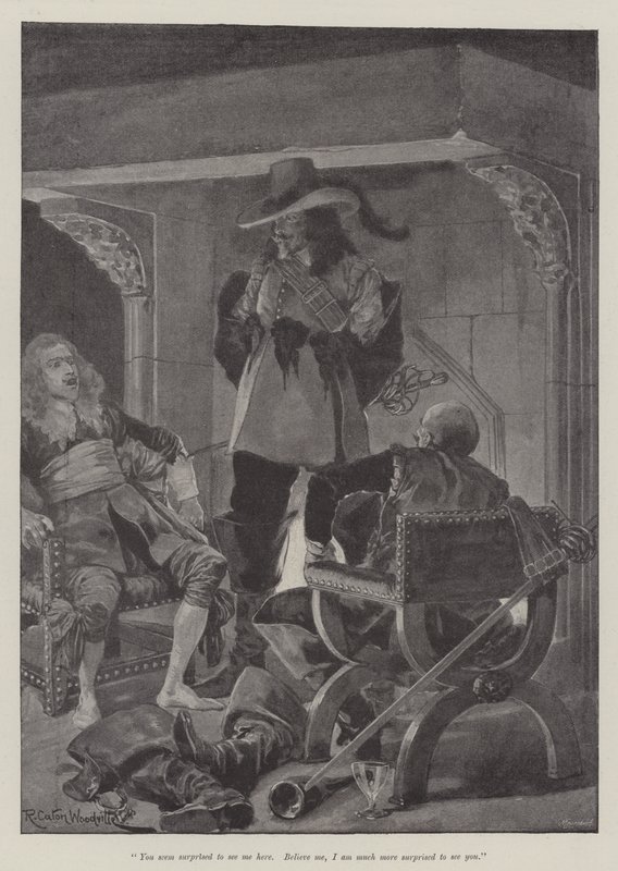 Under the Red Robe, av Stanley J Weyman av Richard Caton Woodville junior