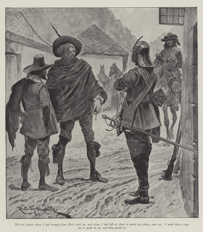 Under the Red Robe, av Stanley J Weyman av Richard Caton Woodville junior