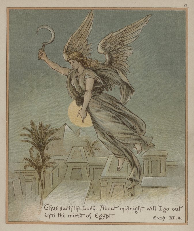 Förstörelsens ängel i Egypten av Richard Andre