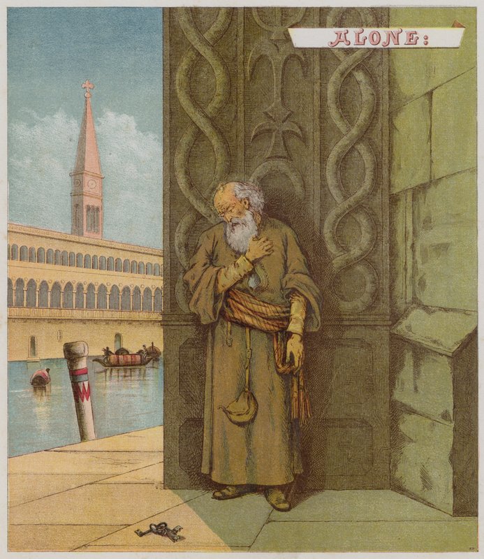 Illustration för The Merchant Of Venice (chromolitho) av Richard Andre