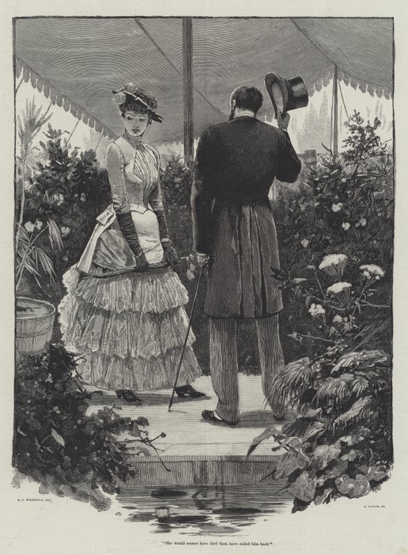 Eyres frikännande av Helen Mathers av Richard Caton Woodville junior