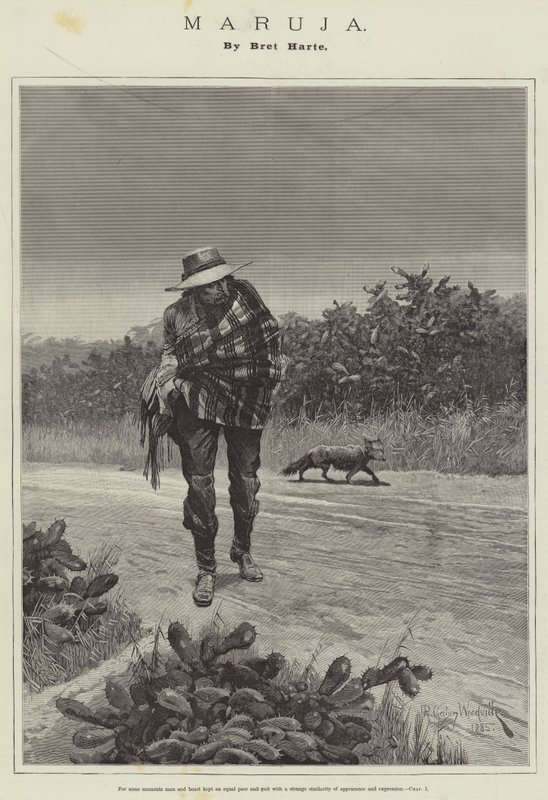 Maruja, av Bret Harte av Richard Caton Woodville junior