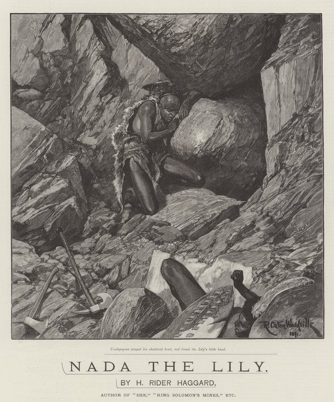 Liljan Nada, av H Rider Haggard av Richard Caton Woodville junior