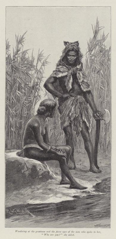 Liljan Nada, av H Rider Haggard av Richard Caton Woodville junior
