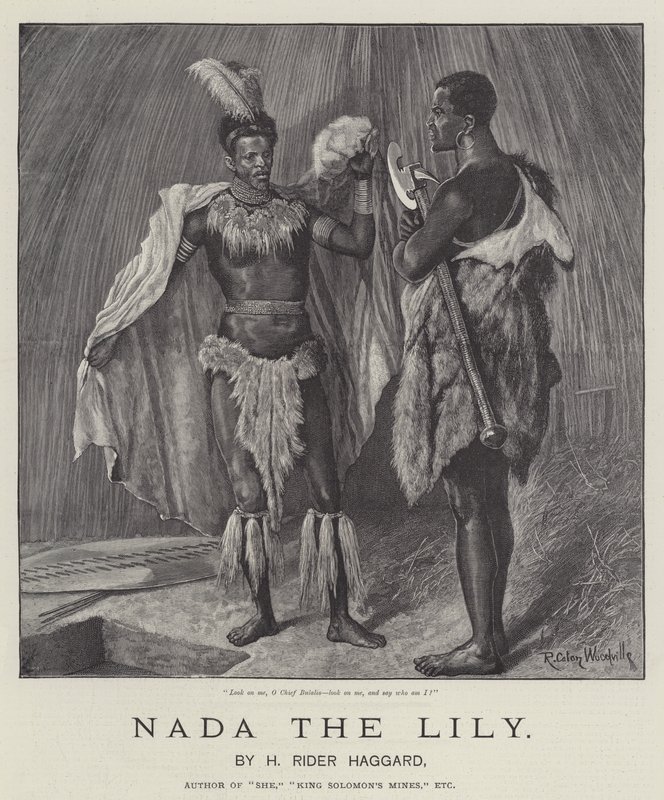 Liljan Nada, av H Rider Haggard av Richard Caton Woodville junior