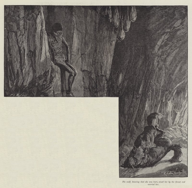 Liljan Nada, av H Rider Haggard av Richard Caton Woodville junior