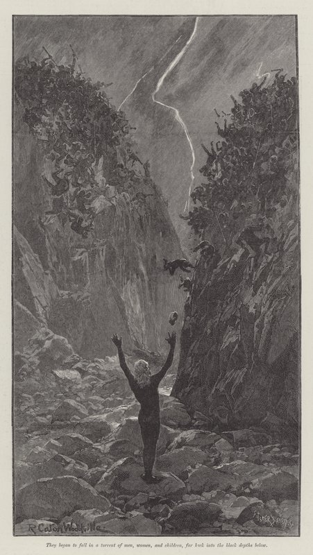 Liljan Nada, av H Rider Haggard av Richard Caton Woodville junior
