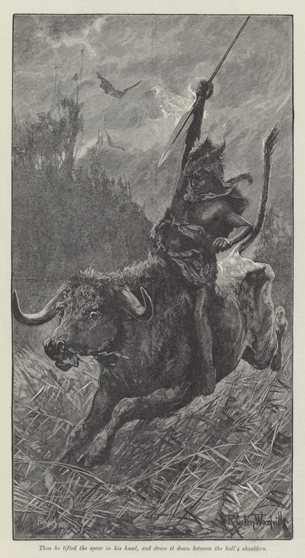 Liljan Nada, av H Rider Haggard av Richard Caton Woodville junior