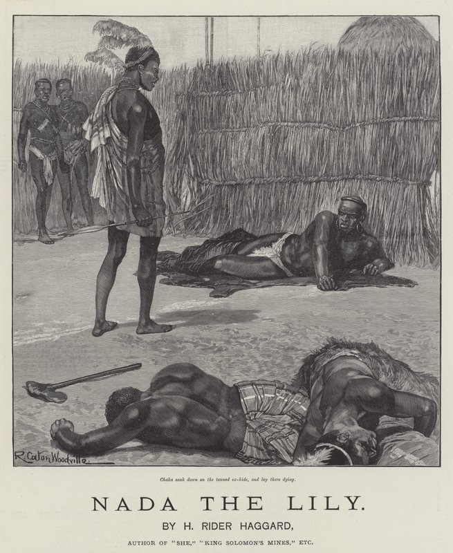 Liljan Nada, av H Rider Haggard av Richard Caton Woodville junior