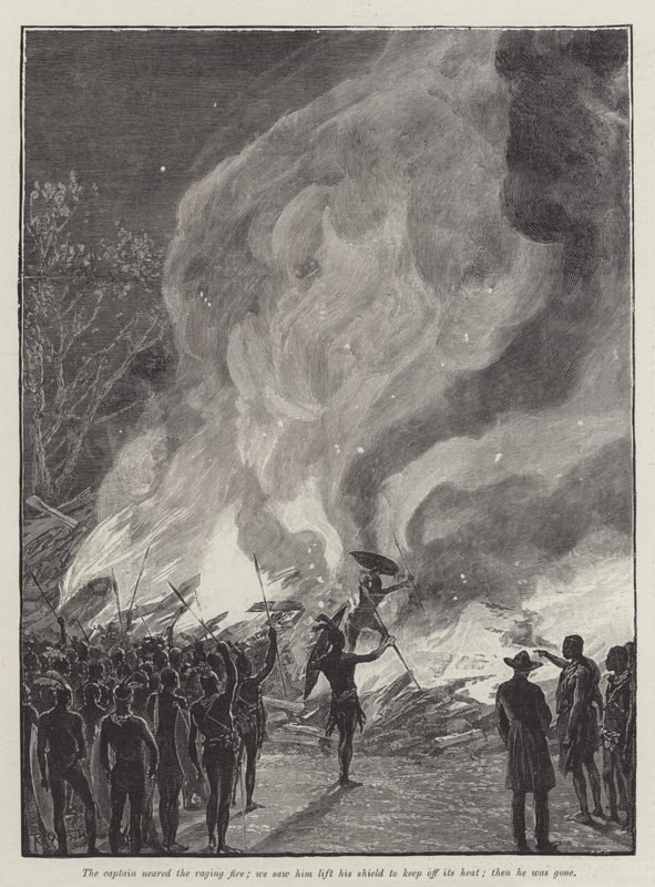 Liljan Nada, av H Rider Haggard av Richard Caton Woodville junior