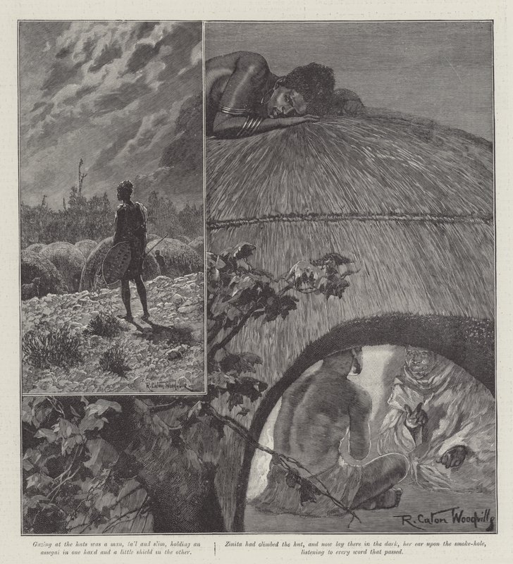 Liljan Nada, av H Rider Haggard av Richard Caton Woodville junior