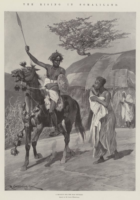 Resningen i Somaliland av Richard Caton Woodville junior