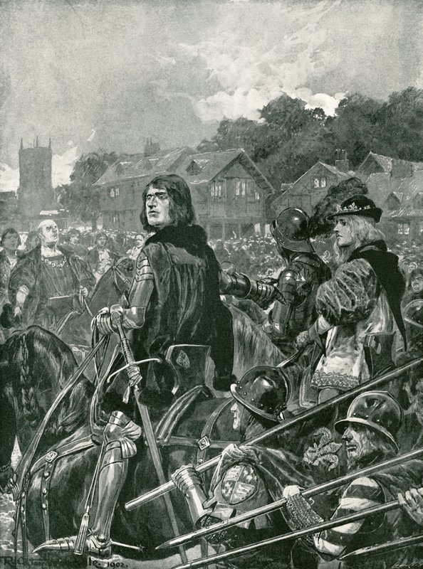 Den enda okrönte kungen av England: Edward V av Richard Caton Woodville junior