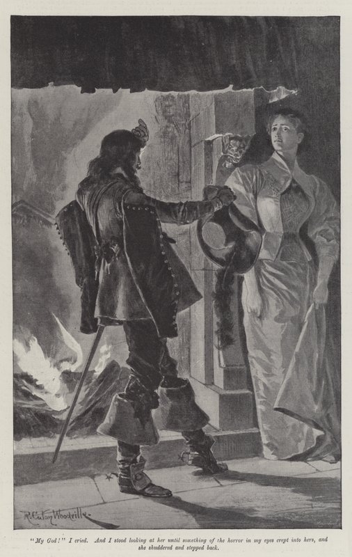 Under den röda manteln, av Stanley J Weyman av Richard Caton Woodville junior