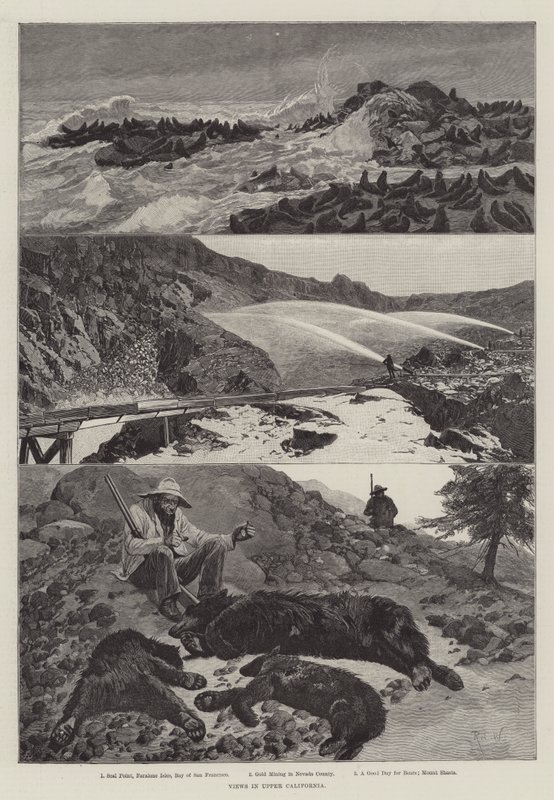 Utsikt i Upper California av Richard Caton Woodville junior