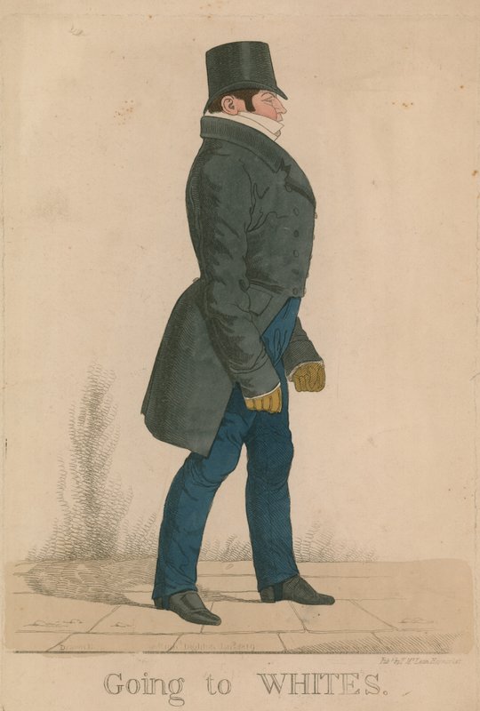William Arden, 2:a baron Alvanley; Går till vita av Richard Dighton