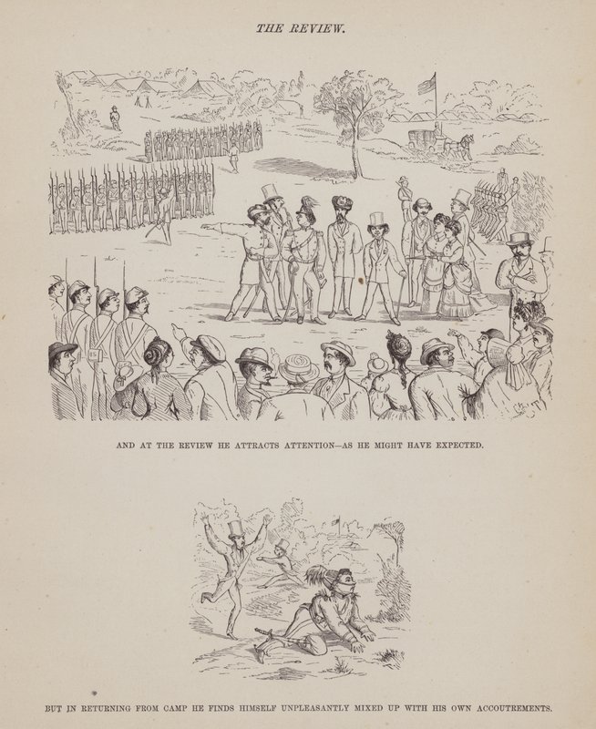 Itulau mai le The American Tour of Messrs Brown, Jones and Robinson (engraving)swed av Richard Doyle