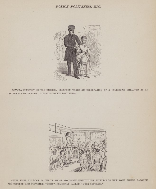 Itulau mai le The American Tour of Messrs Brown, Jones and Robinson (engraving)swed av Richard Doyle