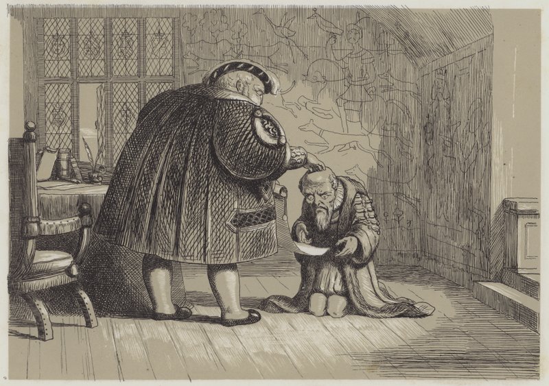 Öka förråden under Henrik VIII:s regeringstid (akvatint) av Richard Doyle