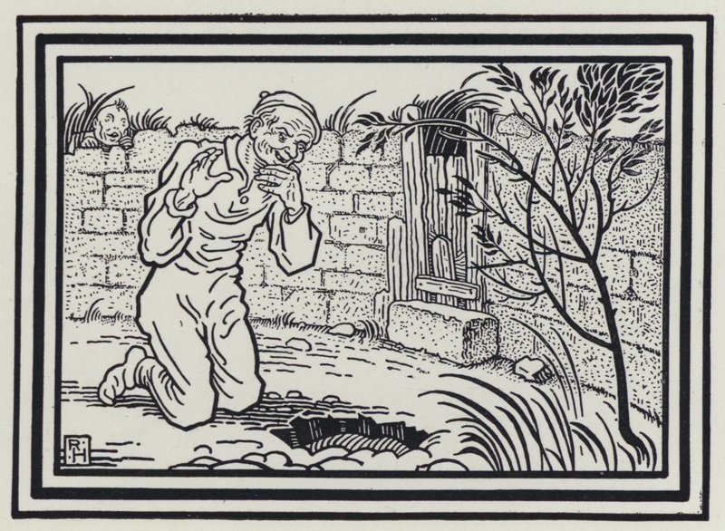 The Miser (gravyr) av Richard Heighway