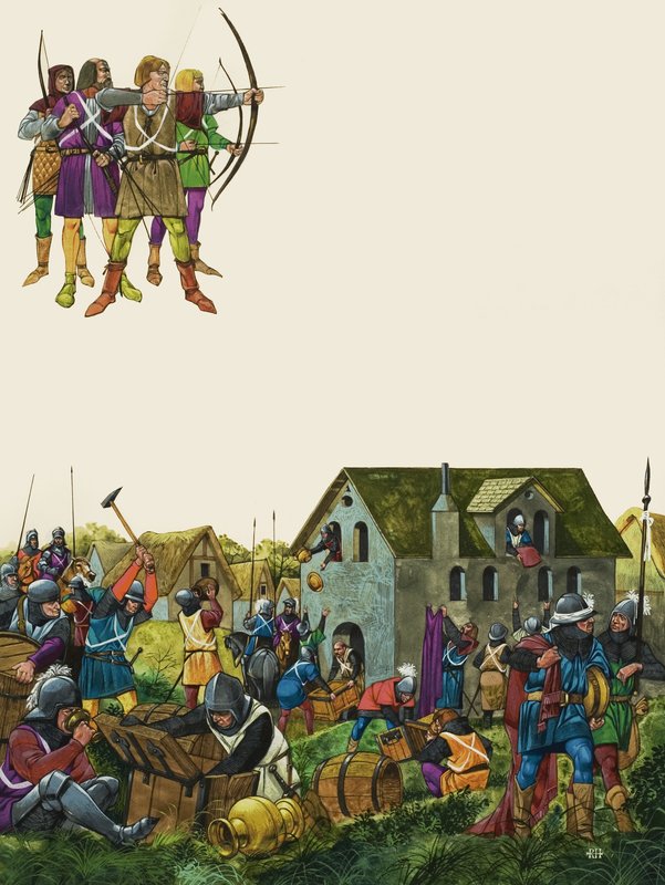 Krigare av Richard Hook