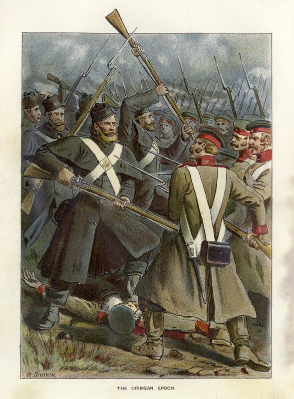 Den brittiska arméns epoker - Krim-epoken av Richard Simkin