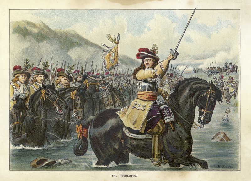 Den brittiska arméns epoker - Revolutionen av Richard Simkin