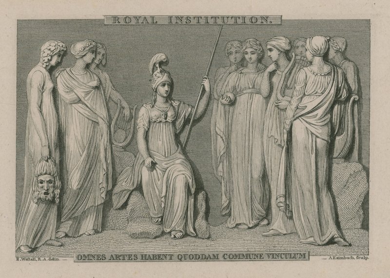 Kungliga institutionen, London av Richard Westall