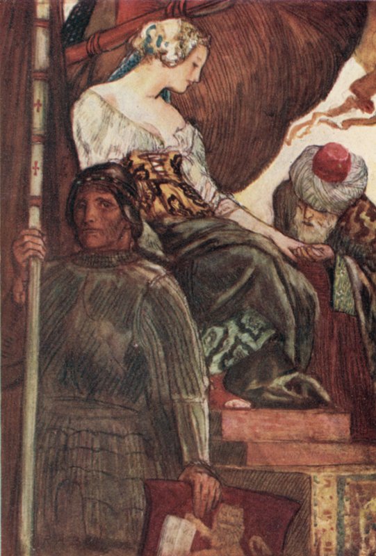 Om den venetianska republikens utdöende av William Wordsworth av Robert Anning Bell