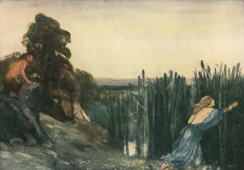 Pan gjorde det efter Syrinx hastighet av Robert Anning Bell