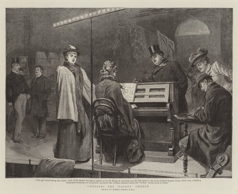 Att välja Gaiety Chorus av Robert Barnes