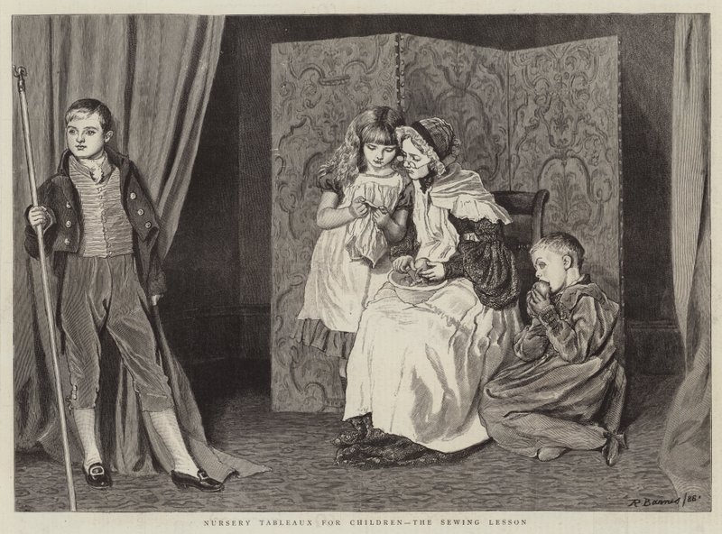 Nursery Tableaux för barn, sylektionen av Robert Barnes