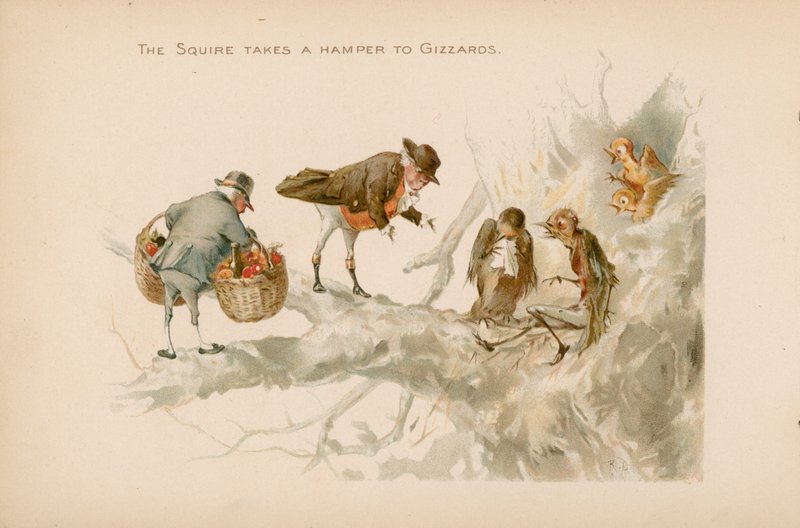 Illustration för The Twigs or Christmas at Ruddock Hall av Robert Dudley