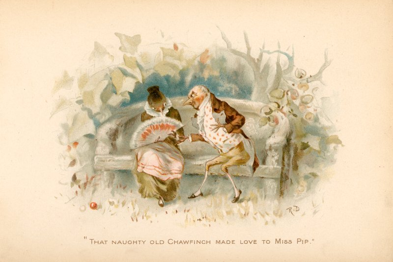 Illustration för The Twigs or Christmas at Ruddock Hall av Robert Dudley
