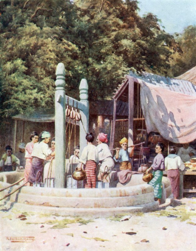 Vid brunnen av Robert George Talbot Kelly