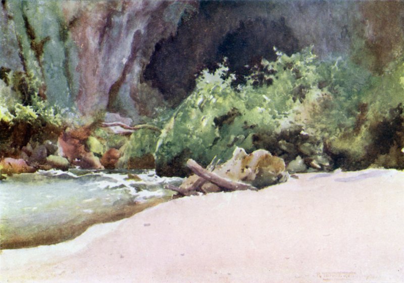 Botten av Gokteik Gorge av Robert George Talbot Kelly