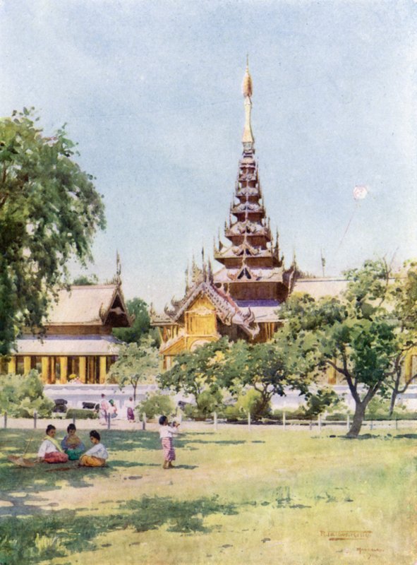 "Universums centrum", Mandalay av Robert George Talbot Kelly