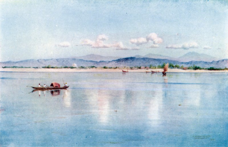 Floden vid Pakokku av Robert George Talbot Kelly